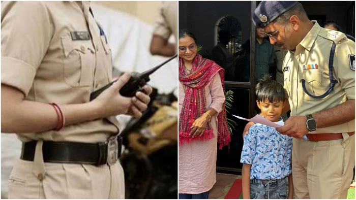 पिता की मौत के बाद 7 साल के बेटे को नौकरी, ‘बाल आरक्षक’ बनाकर पुलिस ने दिया सहारा