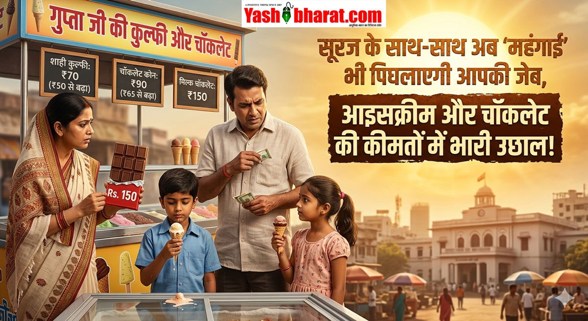 सूरज के साथ-साथ अब 'महंगाई' भी पिघलाएगी आपकी जेब, आइसक्रीम और चॉकलेट की कीमतों में भारी उछाल 22 सूरज के साथ-साथ अब 'महंगाई' भी पिघलाएगी आपकी जेब, आइसक्रीम और चॉकलेट की कीमतों में भारी उछाल