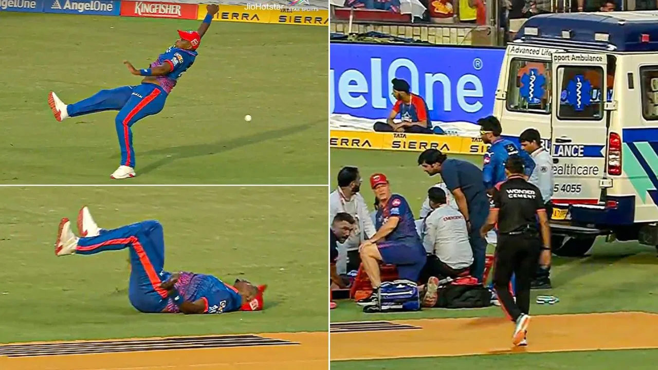 IPL 2026: लुंगी एनगिडी गंभीर रूप से घायल, दिल्ली-पंजाब मैच में हादसा, मैदान से एम्बुलेंस में ले जाया गया