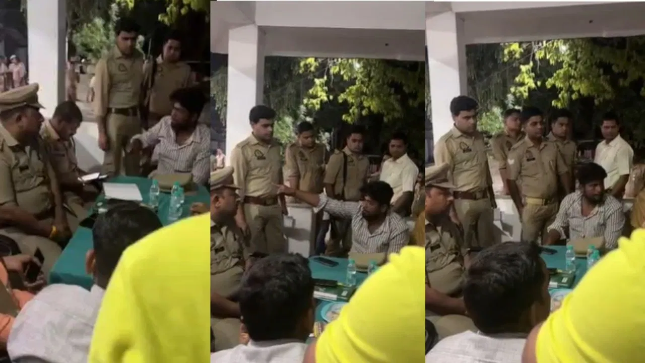 Ayodhya News: BJP कार्यकर्ता की पिटाई पर बवाल, विधायक धरने पर बैठे-3 पुलिसकर्मी लाइन हाजिर