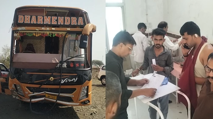 राजगढ़ में बस हादसा: मुरैना से उज्जैन जा रही बरात की खुशियां मातम में बदलीं, दूल्हे की दादी समेत 3 की मौत