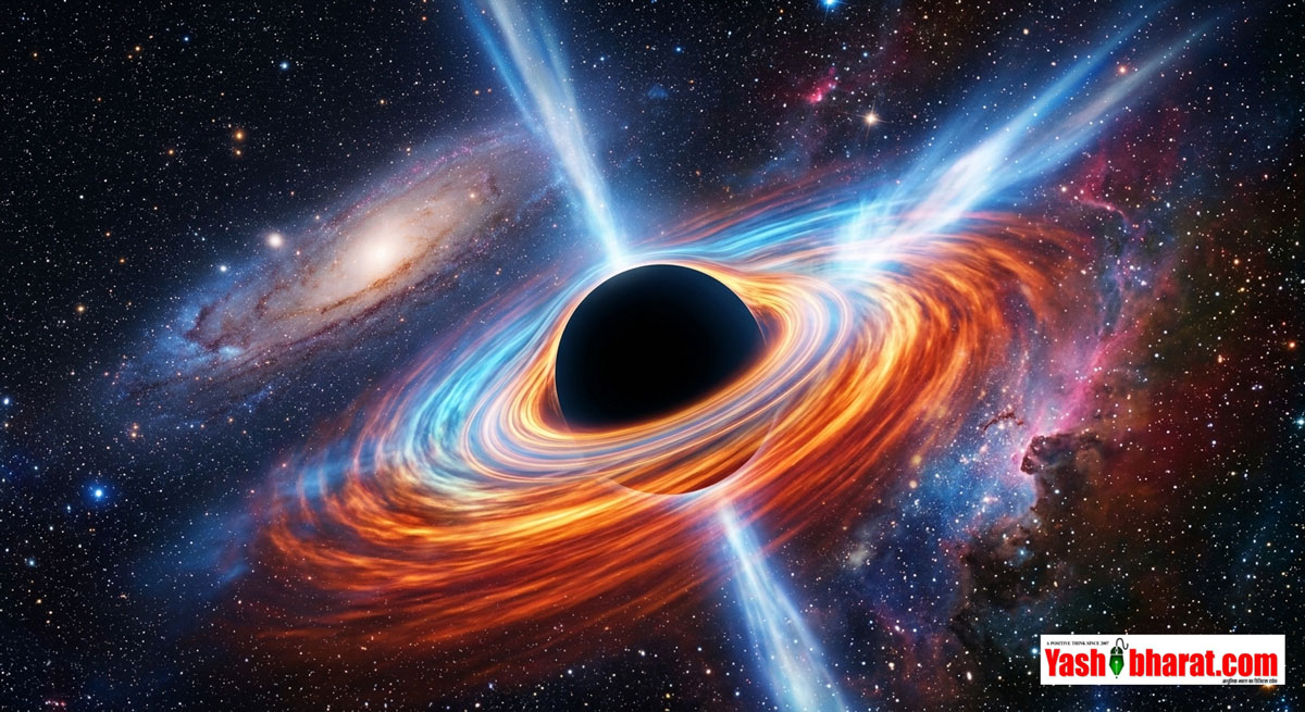 Deep Space Discovery: ब्रह्मांड के सबसे बड़े रहस्य से उठा पर्दा-भारतीय वैज्ञानिकों ने 19 साल की खोज के बाद महाकाय ब्लैक होल में ढूंढा अनोखा प्रकाश चक्र 22 Deep Space Discovery: ब्रह्मांड के सबसे बड़े रहस्य से उठा पर्दा-भारतीय वैज्ञानिकों ने 19 साल की खोज के बाद महाकाय ब्लैक होल में ढूंढा अनोखा प्रकाश चक्र