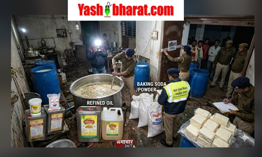 महामिलावट का भंडाफोड़: रिफाइंड तेल और सोडे से बन रहा था 'जहरीला' पनीर, बिना लाइसेंस चल रही थी डेयरी; 98 लीटर दूध बहाया 22 Screenshot 20260526 093737 Google