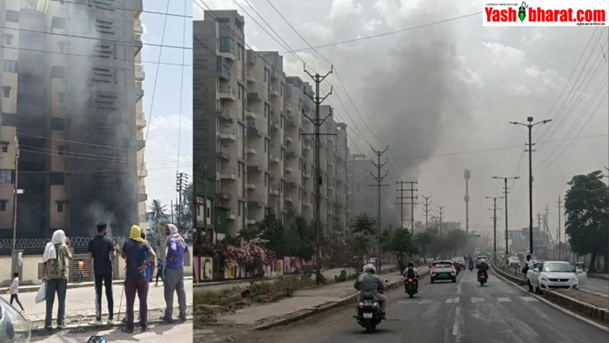 Bhopal Rachna Tower Fire: भोपाल के रचना टॉवर में भीषण आगजनी; इलेक्ट्रिक स्कूटी में ब्लास्ट के बाद कार-बाइक जले, पूरी बिल्डिंग में भरा धुआं 22 Bhopal Rachna Tower Fire: भोपाल के रचना टॉवर में भीषण आगजनी; इलेक्ट्रिक स्कूटी में ब्लास्ट के बाद कार-बाइक जले, पूरी बिल्डिंग में भरा धुआं