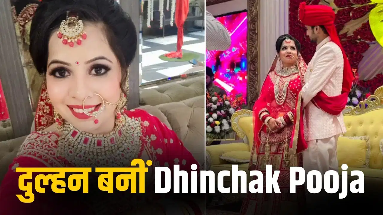 dhinchak pooja shared wedding video