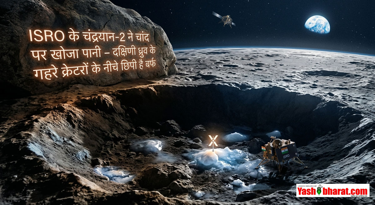 Chandrayaan 2 Discovery: इसरो के चंद्रयान-2 ने चांद पर खोजा पानी- दक्षिणी ध्रुव के गहरे क्रेटरों के नीचे छिपी है बर्फ, ISRO की बड़ी कामयाबी 22 Chandrayaan 2 Discovery: इसरो के चंद्रयान-2 ने चांद पर खोजा पानी- दक्षिणी ध्रुव के गहरे क्रेटरों के नीचे छिपी है बर्फ, ISRO की बड़ी कामयाबी