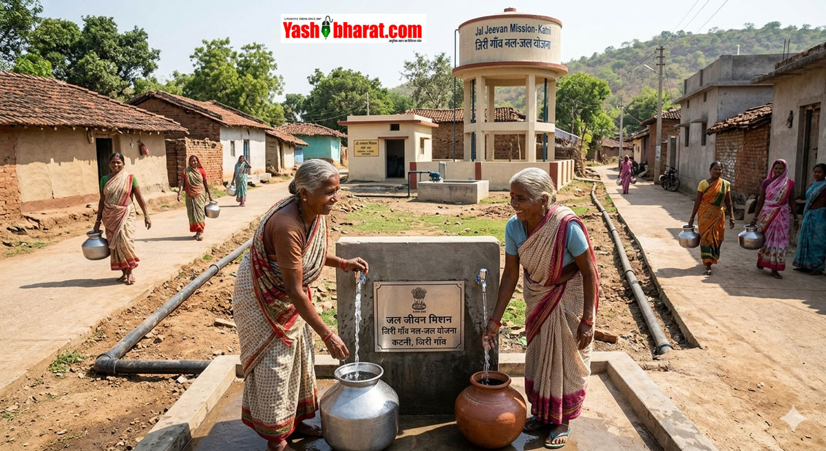 Katni Jal Jeevan Mission: कटनी के जिर्री गाँव में नल-जल योजना से दूर हुआ पानी का संकट; घर-घर पहुँच रहा शुद्ध पेयजल, महिलाओं को मिली बड़ी राहत 22 Katni Jal Jeevan Mission: कटनी के जिर्री गाँव में नल-जल योजना से दूर हुआ पानी का संकट; घर-घर पहुँच रहा शुद्ध पेयजल, महिलाओं को मिली बड़ी राहत