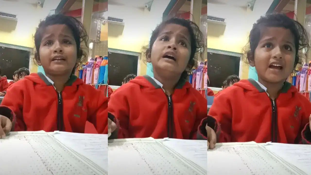 टेस्ट न देने के लिए बच्ची ने लगाए बहानों के ढेर, फिर हाथ जोड़कर टीचर से की ऐसी गुजारिश कि इंटरनेट हो गया 'मस्त'