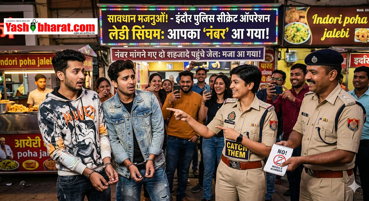 सावधान इंदौर के 'मजनुओं'- जिसे लड़की समझकर लाइन मार रहे हो, हो सकता है वो 'लेडी सिंघम' हो; नंबर मांगने गए दो शहजादे पहुंचे जेल 22 सावधान इंदौर के 'मजनुओं'- जिसे लड़की समझकर लाइन मार रहे हो, हो सकता है वो 'लेडी सिंघम' हो; नंबर मांगने गए दो शहजादे पहुंचे जेल
