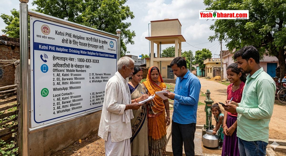 Katni PHE Helpline: कटनी जिले के ग्रामीण क्षेत्रों के लिए पेयजल हेल्पलाइन जारी, नोट कर लें अधिकारियों के मोबाइल नंबर
