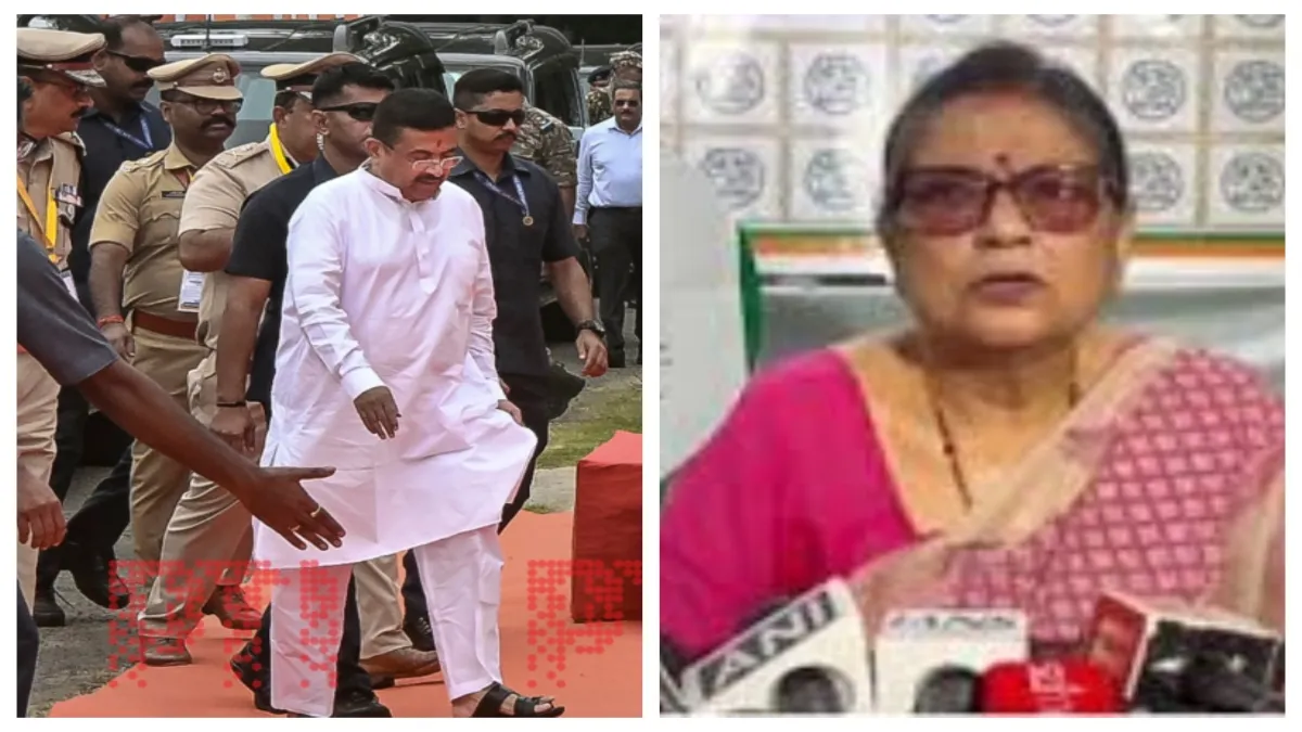बंगाल में TMC को बड़ा झटका: मुख्यमंत्री सुवेंदु अधिकारी की बैठक में शामिल हुईं सांसद काकोली घोष दस्तीदार, कल्याण बनर्जी ने कसा तंज 22 बंगाल में TMC को बड़ा झटका: मुख्यमंत्री सुवेंदु अधिकारी की बैठक में शामिल हुईं सांसद काकोली घोष दस्तीदार, कल्याण बनर्जी ने कसा तंज