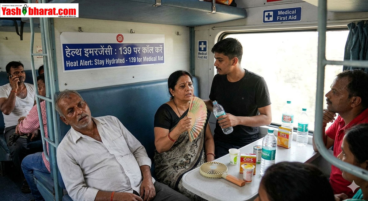 ट्रेनों में सफर के दौरान बढ़ रहीं 'हेल्थ इमरजेंसी': रेलवे की 139 हेल्पलाइन पर शिकायतों में 20% का उछाल; पढ़ें डॉक्टरों की जरूरी सलाह 22 ट्रेनों में सफर के दौरान बढ़ रहीं 'हेल्थ इमरजेंसी': रेलवे की 139 हेल्पलाइन पर शिकायतों में 20% का उछाल; पढ़ें डॉक्टरों की जरूरी सलाह