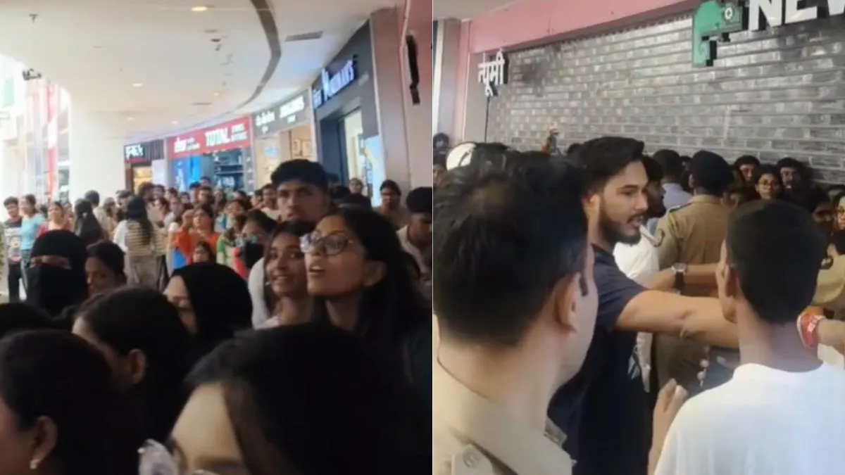 '₹1 की सेल' के चक्कर में मलाड के इन्फिनिटी मॉल में मची भारी भगदड़, हालात बेकाबू होने पर पुलिस ने संभाला मोर्चा