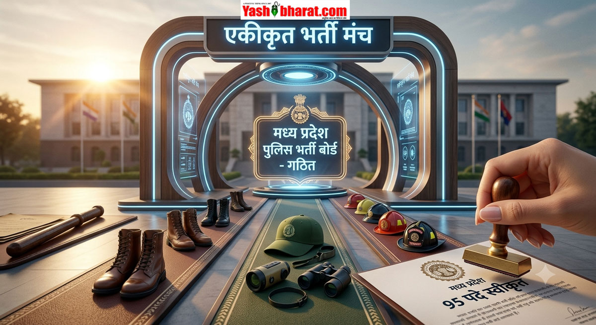 'व्यापम' का बोझ होगा कम: यूपी-गुजरात की तर्ज पर MP में बनेगा 'पुलिस भर्ती बोर्ड', वित्त विभाग ने 95 पदों को दी मंजूरी