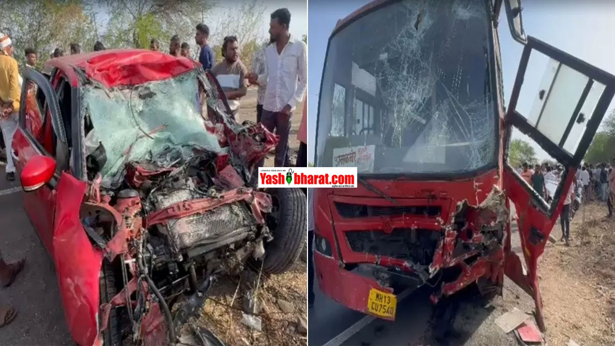 jalgaon Road Accident: जलगांव में दिलदहला देने वाला ट्रिपल एक्सीडेंट, सगाई समारोह में जा रहे एक ही परिवार के 5 लोगों समेत 6 की मौत