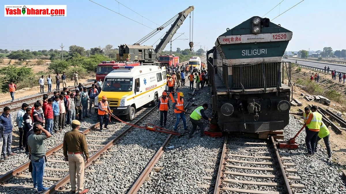 Assam Train Accident: असम के नरनारायण सेतु पर बड़ा रेल हादसा; मालगाड़ी की चपेट में आने से 2 रेल मजदूरों की मौत, 2 गंभीर