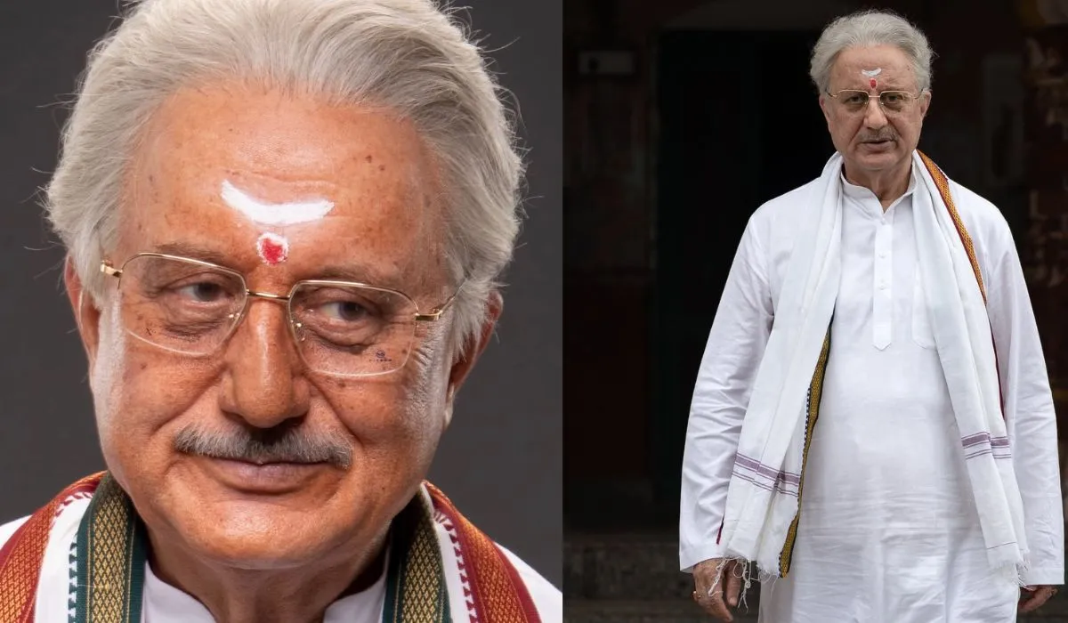 अनुपम खेर पर्दे पर जीवंत करेंगे इतिहास: फिल्म 'श्री रामभूमि' में निभाएंगे अशोक सिंघल का किरदार; अयोध्या में शुरू हुई शूटिंग