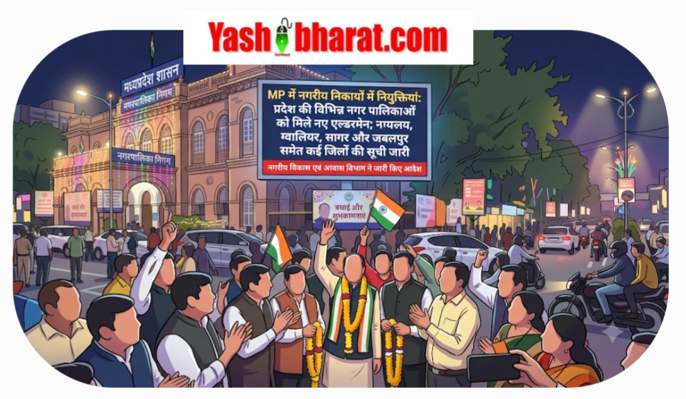 MP में नगरीय निकायों में नियुक्तियां: प्रदेश की विभिन्न नगर पालिकाओं को मिले नए एल्डरमेन; ग्वालियर, सागर और जबलपुर समेत कई जिलों की सूची जारी 22 Screenshot 20260708 003726 Google