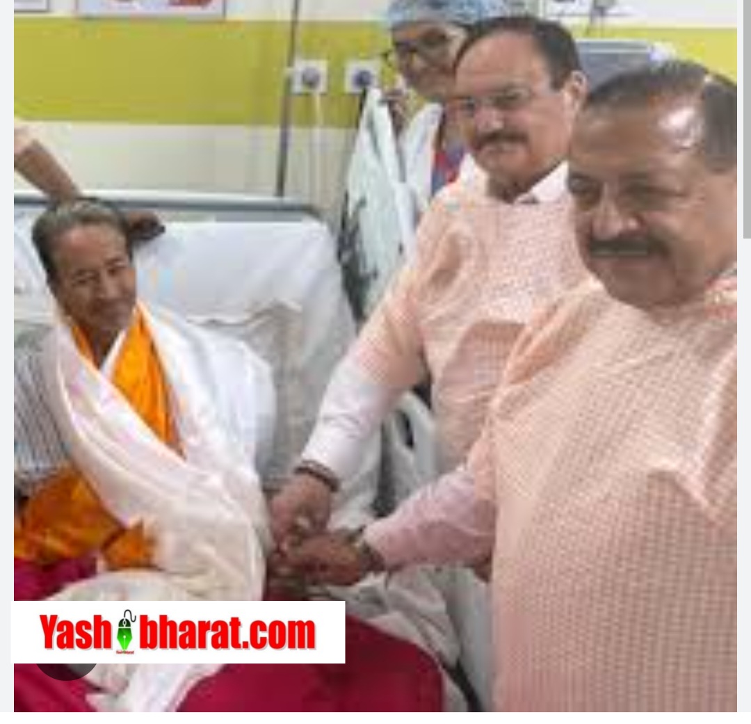 26वें दिन एक्टिविस्ट सोनम वांगचुक ने तोड़ा अनशन; अस्पताल पहुंचे नड्डा-जितेंद्र सिंह, सरकार से मिला लिखित आश्वासन, video 23 26वें दिन एक्टिविस्ट सोनम वांगचुक ने तोड़ा अनशन; अस्पताल पहुंचे नड्डा-जितेंद्र सिंह, सरकार से मिला लिखित आश्वासन, video