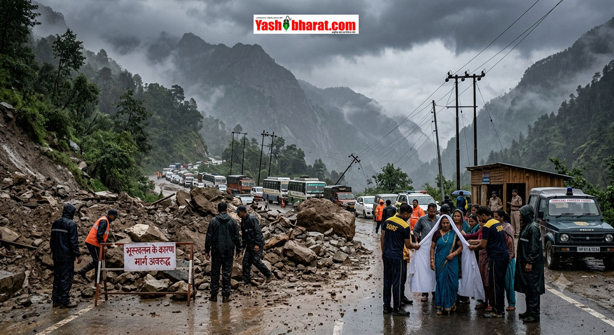 हिमाचल में मानसून की खौफनाक दस्तक: पहाड़ी से गिरे पत्थर ने ली महिला की जान; 44 सड़कें बंद, 254 ट्रांसफॉर्मर ठप और 4 दिन का ऑरेंज अलर्ट 22 हिमाचल में मानसून की खौफनाक दस्तक: पहाड़ी से गिरे पत्थर ने ली महिला की जान; 44 सड़कें बंद, 254 ट्रांसफॉर्मर ठप और 4 दिन का ऑरेंज अलर्ट
