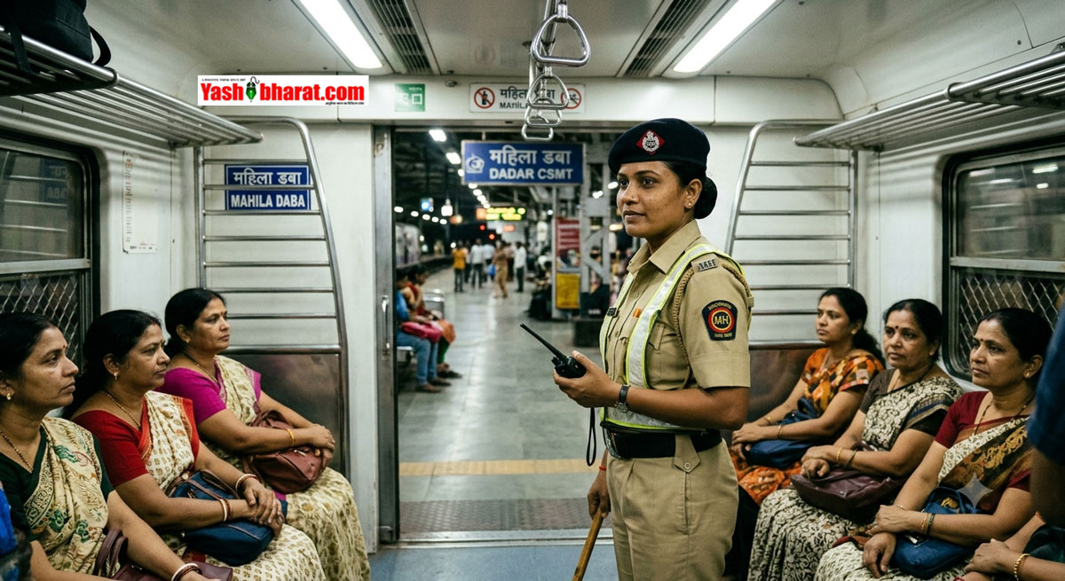 मुंबई लोकल में महिलाओं की सुरक्षा का 'मास्टर प्लान': रात 8 से सुबह 8 बजे तक लेडी होमगार्ड्स का पहरा, गृह राज्यमंत्री का बड़ा एलान 22 मुंबई लोकल में महिलाओं की सुरक्षा का 'मास्टर प्लान': रात 8 से सुबह 8 बजे तक लेडी होमगार्ड्स का पहरा, गृह राज्यमंत्री का बड़ा एलान