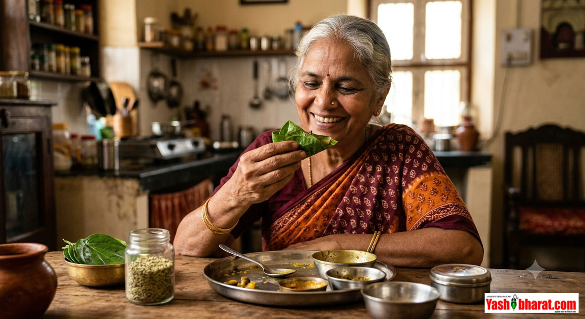 सेहत का खजाना या सिर्फ स्वाद? जानिए भोजन के बाद सादा पान खाने के 4 बड़े औषधीय फायदे