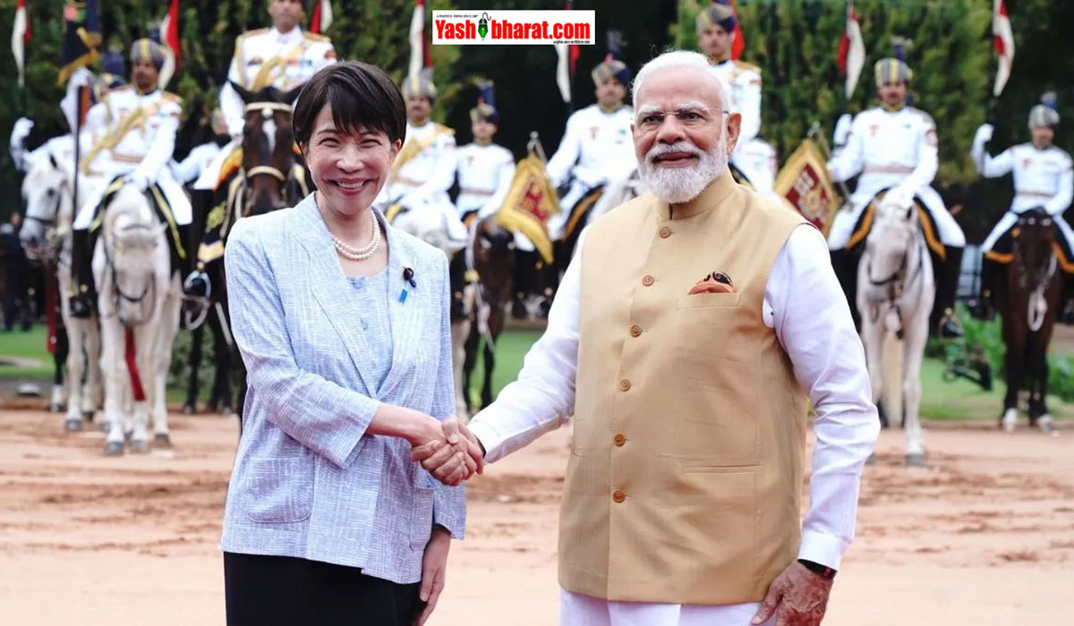PM मोदी ने जापानी पीएम को बताया 'खूबसूरत छोटी बहन', भारत-जापान के बीच हुआ अब तक का सबसे बड़ा AI और डिफेंस एग्रीमेंट 22 PM मोदी ने जापानी पीएम को बताया 'खूबसूरत छोटी बहन', भारत-जापान के बीच हुआ अब तक का सबसे बड़ा AI और डिफेंस एग्रीमेंट