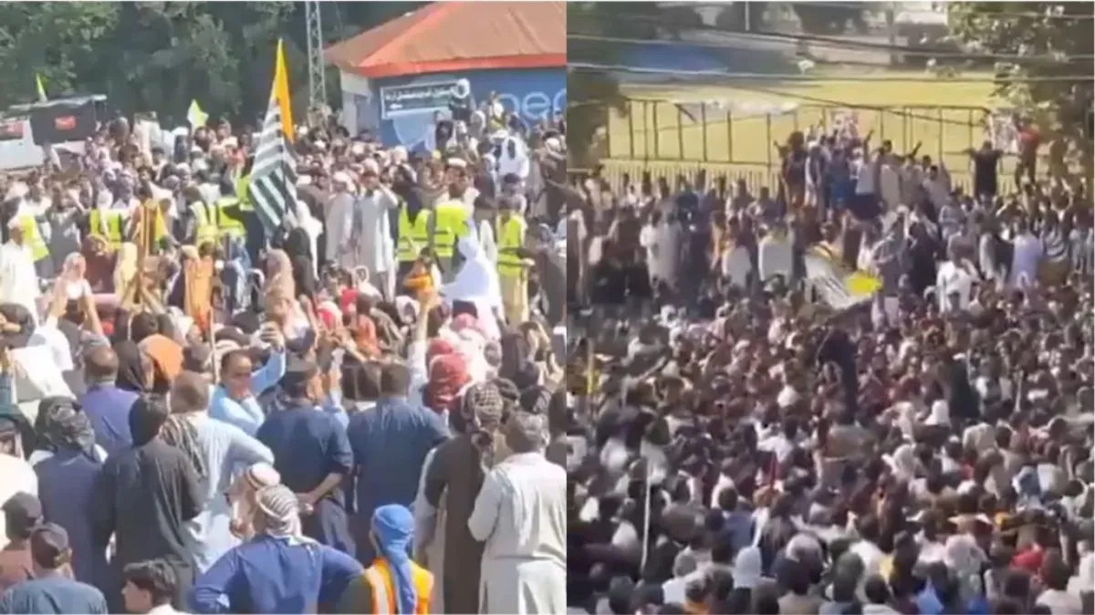 PoK में मुनीर की फौज का खूनी तांडव- 12 आरक्षित सीटों के खिलाफ संग्राम, गोलीबारी में 8 और मौतों का दावा 22 PoK में मुनीर की फौज का खूनी तांडव- 12 आरक्षित सीटों के खिलाफ संग्राम, गोलीबारी में 8 और मौतों का दावा