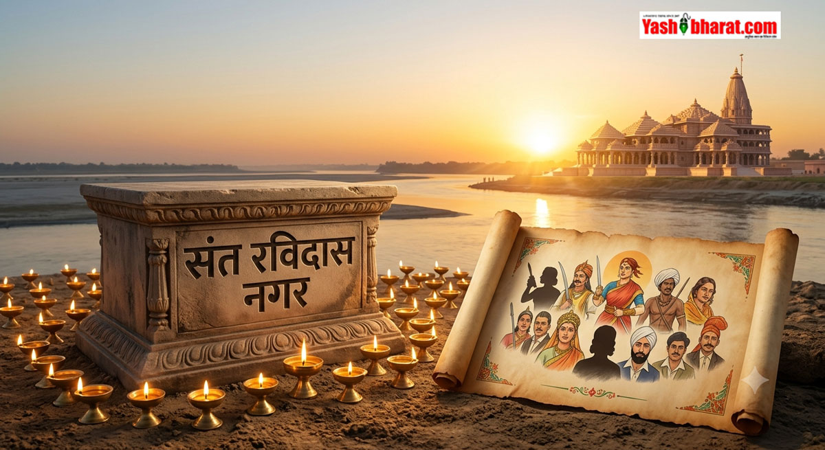 चुनावी मोहरा नहीं, स्थायी सम्मान: भदोही बना संत रविदास नगर; जानिए सीएम योगी के सांस्कृतिक विज़न पर अनिल चौधरी की विशेष टिप्पणी 22 चुनावी मोहरा नहीं, स्थायी सम्मान: भदोही बना संत रविदास नगर; जानिए सीएम योगी के सांस्कृतिक विज़न पर अनिल चौधरी की विशेष टिप्पणी