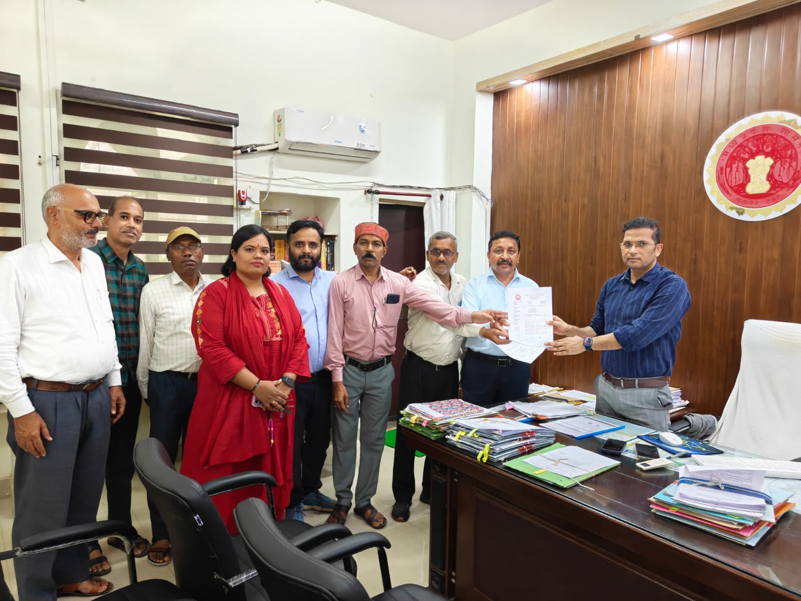 राजस्व निरीक्षक संघ ने नायब तहसीलदार के रिक्त पदों पर राजस्व निरीक्षकों को पदोन्नति देने की मांग 22 IMG 20260810 WA0081