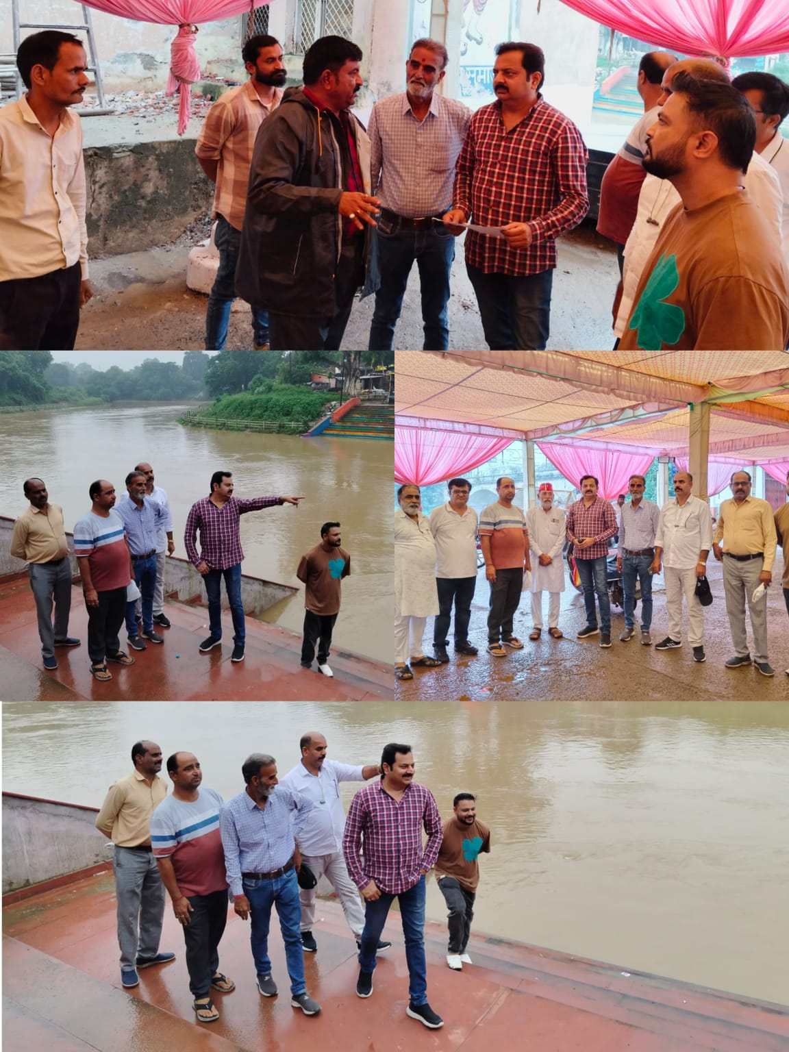 झूलेलाल चालीहा महोत्सव समापन कार्यक्रम की तैयारियों का निगम अध्यक्ष मनीष पाठक ने लिया जायजाकार्यक्रम स्थल पर स्वच्छता कीटनाशक छिड़काव एवं पेयजल व्यवस्था सुनिश्चित करने के दिए निर्देश 22 IMG 20260822 WA0007
