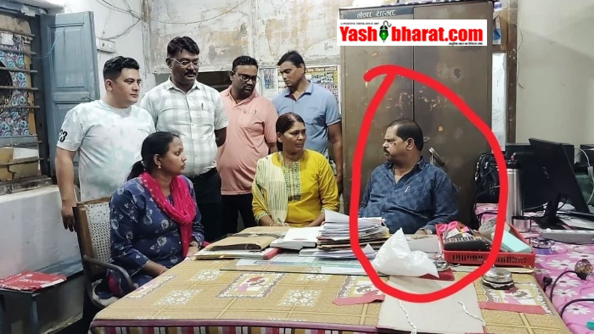 मंडला में लोकायुक्त की बड़ी कार्रवाई-BEO कार्यालय का बाबू 5 हजार की रिश्वत लेते रंगे हाथ गिरफ्तार, GPF राशि के बदले मांगी थी घूस
