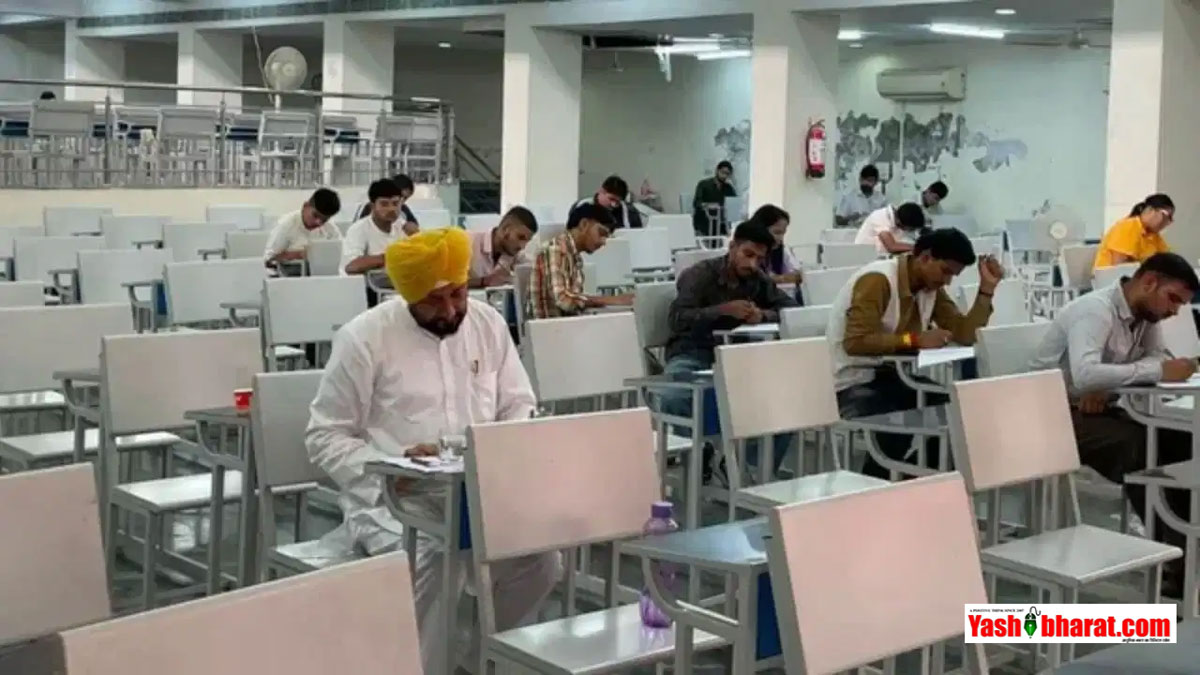 पूर्व CM चन्नी का एग्जाम या वीआईपी शो? परीक्षा हॉल से तस्वीरें लीक होने पर भड़की बीजेपी