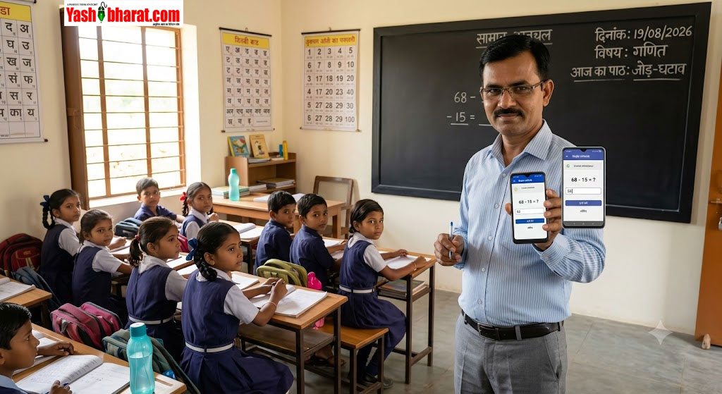 MP के सरकारी स्कूलों में अनोखी ई-अटेंडेंस: अब गणित का सवाल हल करने पर ही लगेगी 'मास्साब' की हाजिरी, शिक्षा विभाग का नया बदलाव