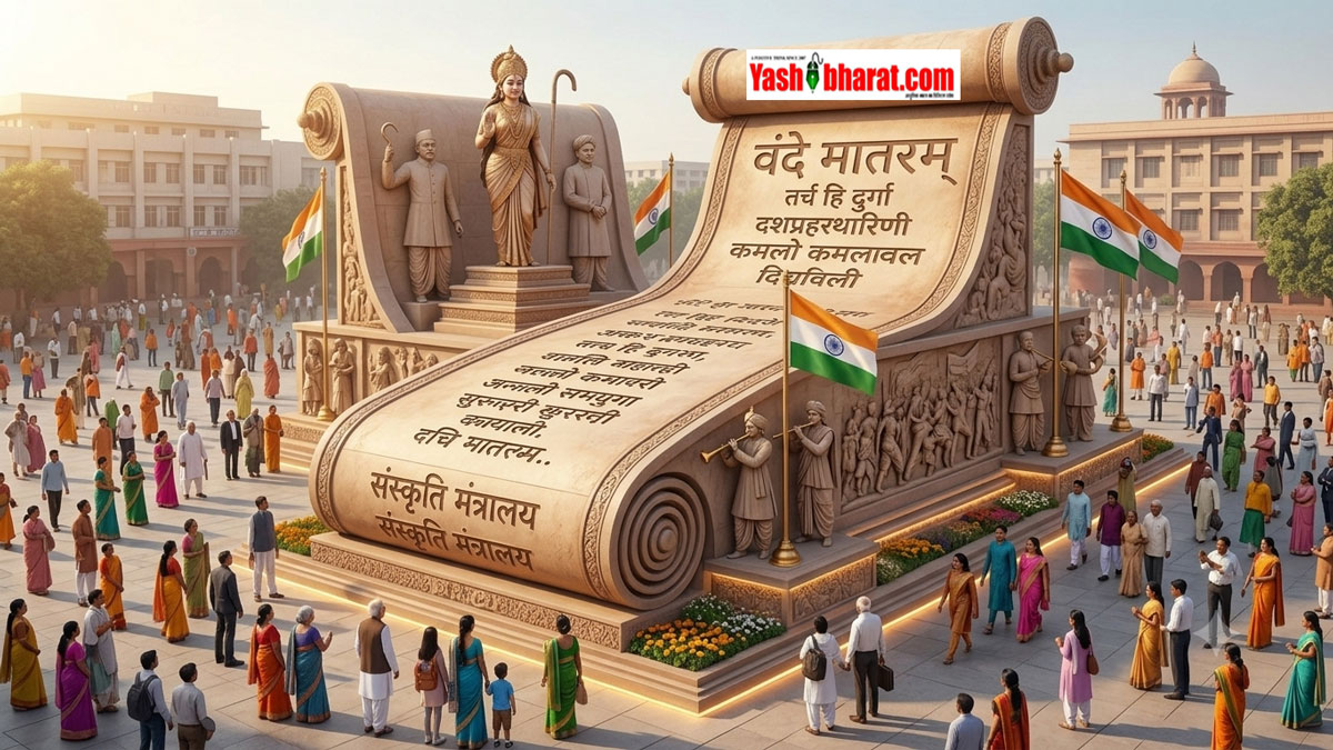 भाजपा का प्रस्ताव: 'वंदे मातरम्' को लेकर कांग्रेस के 1937 के निर्णय की कड़ी निंदा, राष्ट्रीय गीत के पूर्ण गायन का लिया संकल्प 22 भाजपा का प्रस्ताव: 'वंदे मातरम्' को लेकर कांग्रेस के 1937 के निर्णय की कड़ी निंदा, राष्ट्रीय गीत के पूर्ण गायन का लिया संकल्प