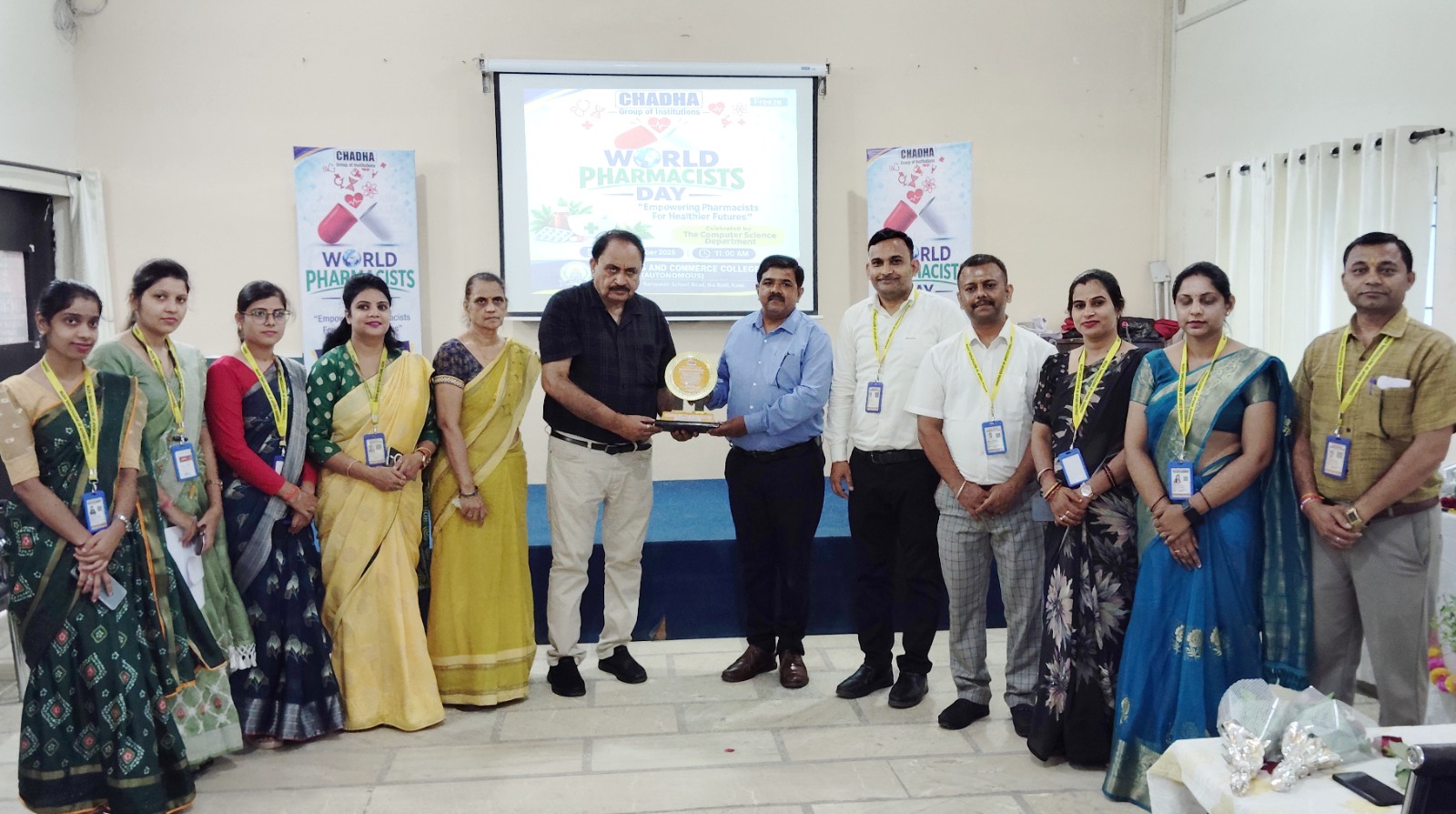 कटनी आर्ट्स एंड कॉमर्स कॉलेज में गरिमामय माहौल में मनाया गया विश्व फार्मासिस्ट दिवस 22 IMG 20260925 WA0039
