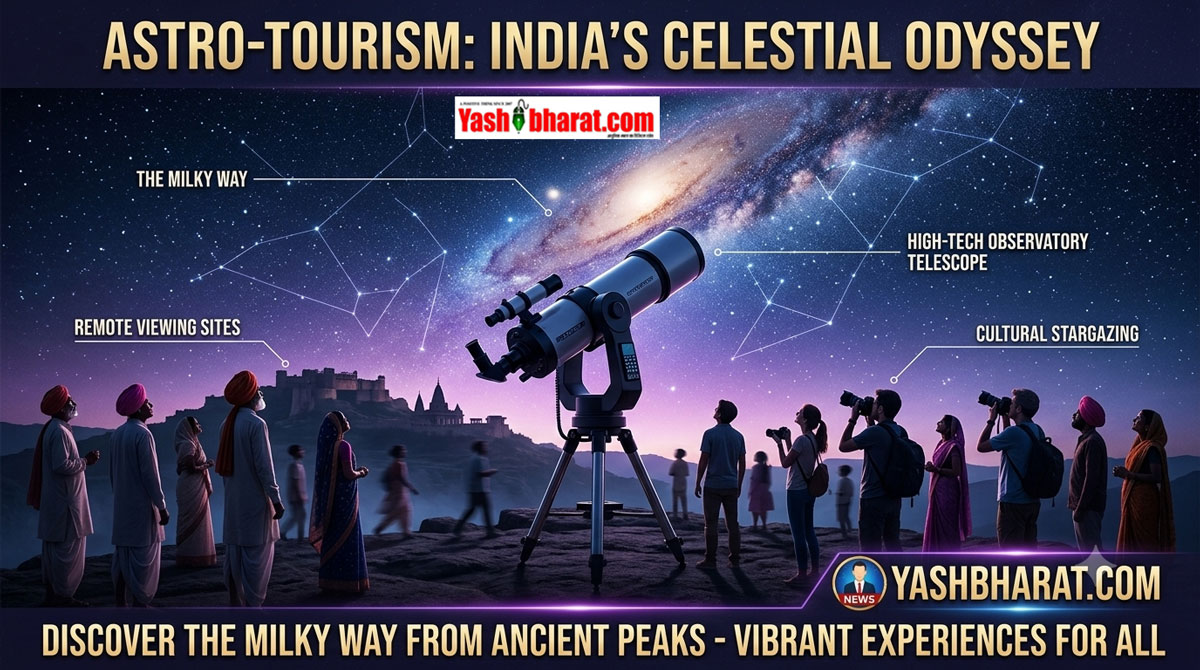 धार का ज्ञानपुरा गांव बनेगा मध्य प्रदेश का 'एस्ट्रो विलेज': आसमान में टिमटिमाते तारों व आकाशगंगा को निहार सकेंगे पर्यटक, स्थानीय युवाओं को मिलेगा रोजगार