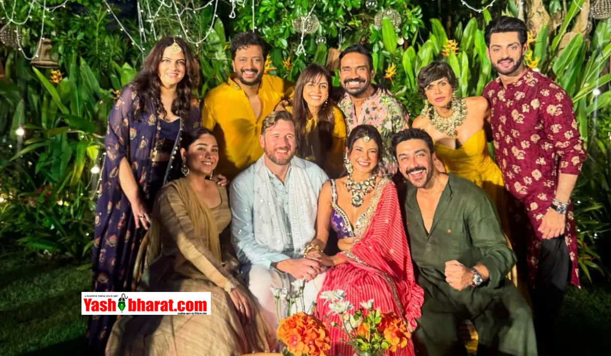 UK में क्रिश्चियन वेडिंग के बाद जेनिफर विंगेट ने रचाई इंडियन स्टाइल शादी, गोवा और मुंबई जश्न के वीडियो वायरल 22 UK में क्रिश्चियन वेडिंग के बाद जेनिफर विंगेट ने रचाई इंडियन स्टाइल शादी, गोवा और मुंबई जश्न के वीडियो वायरल