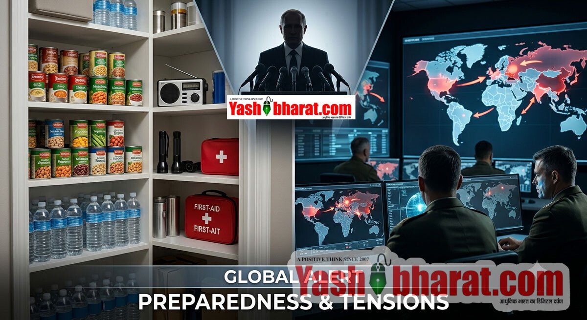 विश्वभर में इमरजेंसी अलर्ट: नागरिकों को राशन, पानी और दवाएं रखने की सलाह; ट्रम्प बोले- 'तीसरा विश्व युद्ध नजदीक' 2 विश्वभर में इमरजेंसी अलर्ट: नागरिकों को राशन, पानी और दवाएं रखने की सलाह; ट्रम्प बोले- 'तीसरा विश्व युद्ध नजदीक'