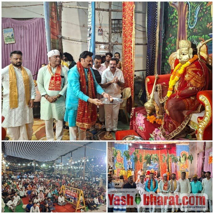 आधुनिकता के दौर में भी भगवान श्रीराम के आदर्श प्रासंगिक, गोलबाजार रामलीला में श्रद्धालुओं के बीच बैठकर मंचन देखने पहुंचे पूर्व मंत्री एवं विधायक संजय सत्येंद्र पाठक, 125 वर्षों की परंपरा के लिए कमेटी को सराहा 24 IMG 20261018 WA0028