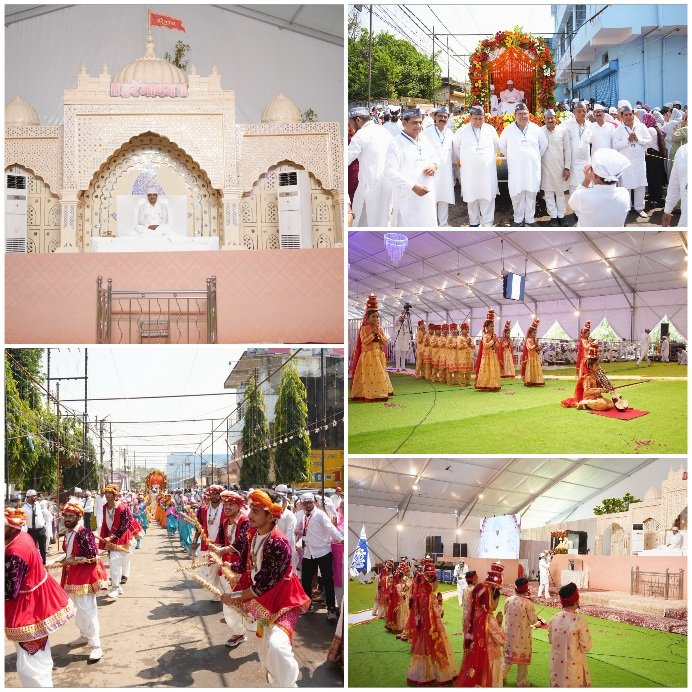 भव्य शोभायात्रा के साथ हुआ हरेमाधव वर्सी पर्व का शुभारंभ सतगुरु सांईं ईश्वरशाह साहिब के दर्शन को उमड़ा श्रद्धालुओं का सैलाब, भजन-कीर्तन और पारंपरिक नृत्यों ने बांधा समां 17 Picsart 26 10 09 13 07 54 176