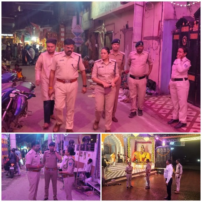 नवरात्रि पर अलर्ट कटनी पुलिस, गरबा पंडालों में सादे कपड़ों में तैनात शक्ति टीम,पैदल गश्त और मोबाइल पेट्रोलिंग से सुरक्षा व्यवस्था सख्त, संदिग्धों पर पुलिस की नजर 9 Picsart 26 10 14 21 45 41 199