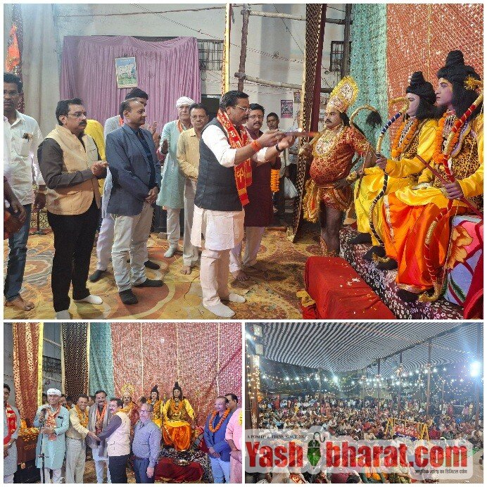 गोल बाजार रामलीला में रावण-अंगद संवाद का शानदार मंचन, दर्शक हुए मंत्रमुग्ध,भाजपा जिलाध्यक्ष दीपक टंडन सोनी का हुआ स्वागत, रामलीला मैदान में उमड़ी दर्शकों की भीड़ 11 Picsart 26 10 20 11 56 42 470