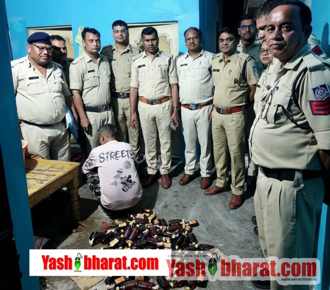 कटनी में अवैध शराब पर आबकारी विभाग का शिकंजा: 4 ठिकानों पर ताबड़तोड़ दबिश, 25 लीटर से अधिक देशी मदिरा जब्त; आरोपियों पर केस दर्ज