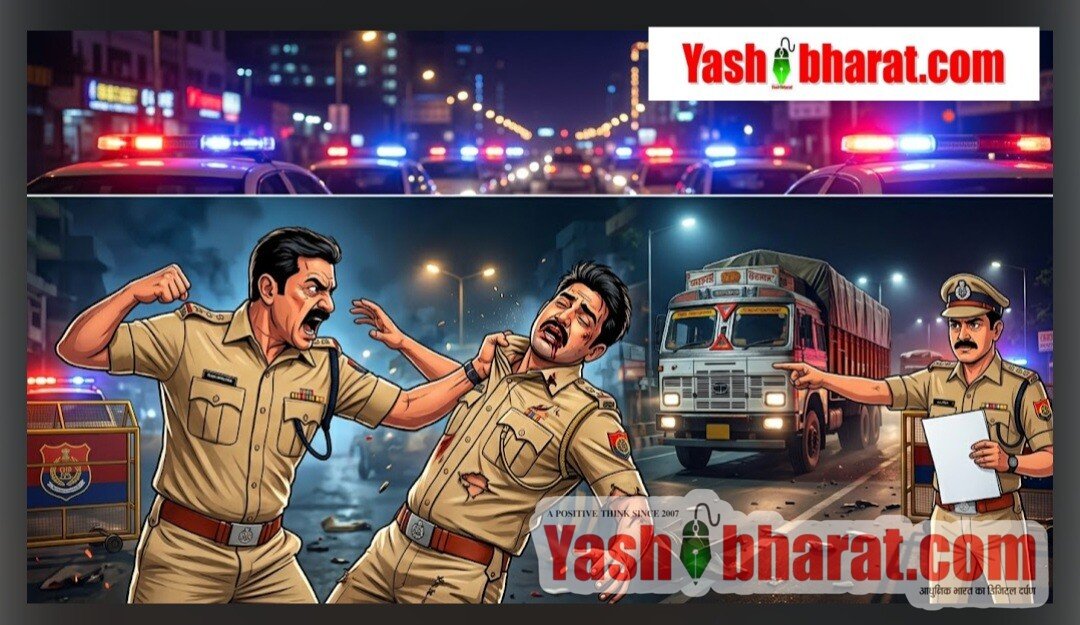 शहपुरा में नो एंट्री ड्यूटी पर भिड़े TI और हेड कांस्टेबल; TI ने तोड़े दांत, आरक्षक की वर्दी फाड़ी... फिर भी SP ने सिपाही को ही कर दिया सस्पेंड