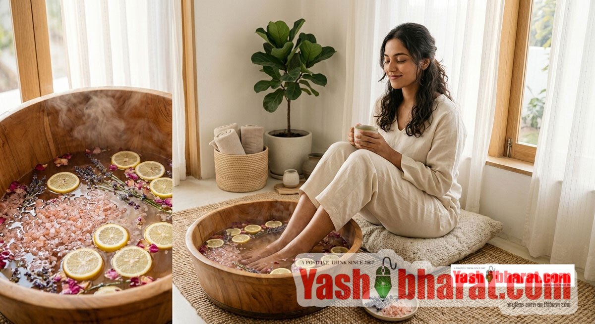 बिना दवा या जूस के होगी पूरी बॉडी डिटॉक्स: सेलिब्रिटी न्यूट्रिशनिस्ट ने बताया पैरों को गुनगुने पानी में डुबोने का जादुई फॉर्मूला