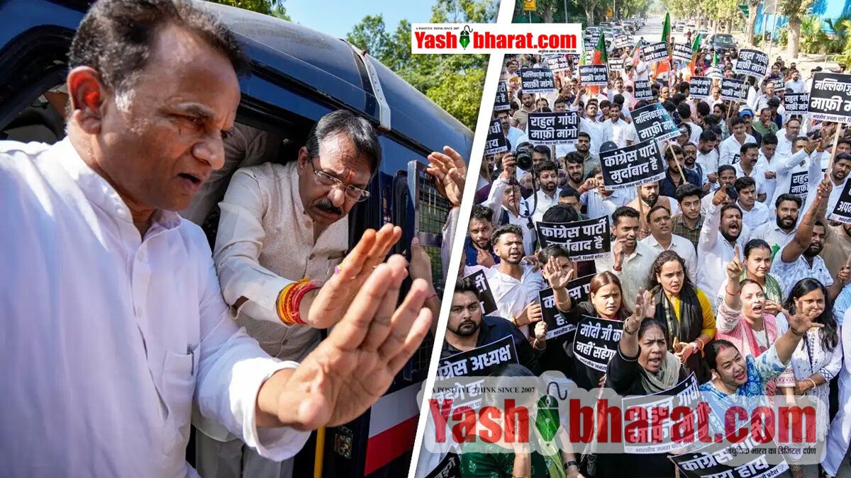 PM मोदी के पिता पर अमर्यादित टिप्पणी से भड़का बवाल: देशभर में सड़कों पर उतरी BJP, दिल्ली-जयपुर से रांची तक उग्र प्रदर्शन; खरगे से माफी की मांग