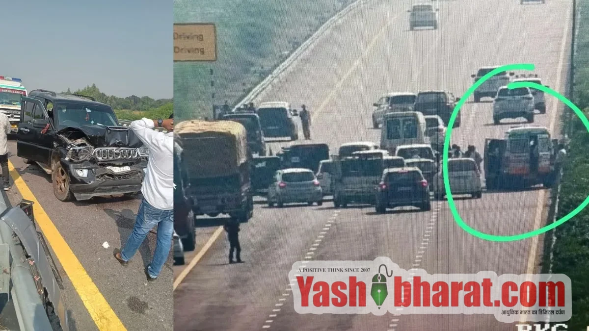 पूर्वांचल एक्सप्रेसवे पर राहुल गांधी के काफिले का हादसा: 5 गाड़ियां टकराईं; सुरक्षित कोर्ट पहुंचे, मानहानि केस में बरी 10 पूर्वांचल एक्सप्रेसवे पर राहुल गांधी के काफिले का हादसा: 5 गाड़ियां टकराईं; सुरक्षित कोर्ट पहुंचे, मानहानि केस में बरी